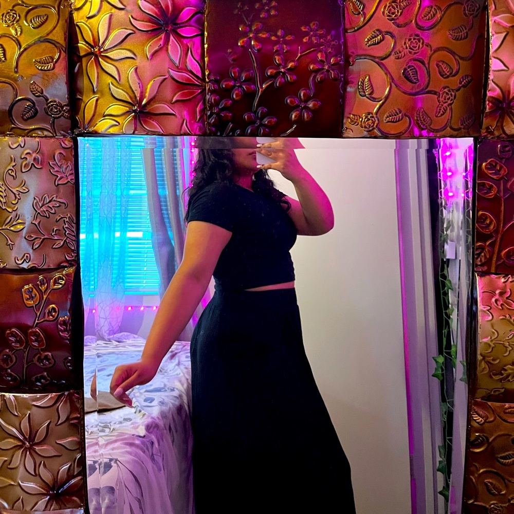 black two piece!!